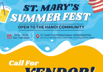 ST. MARY’S SUMMER FEST 2024 – Call for Vendors 📣📣📣