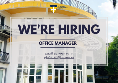 Job Vacancy: Office Manager