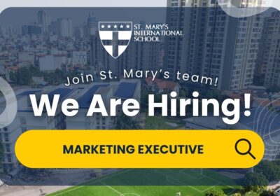 Job Vacancy: Marketing Executive